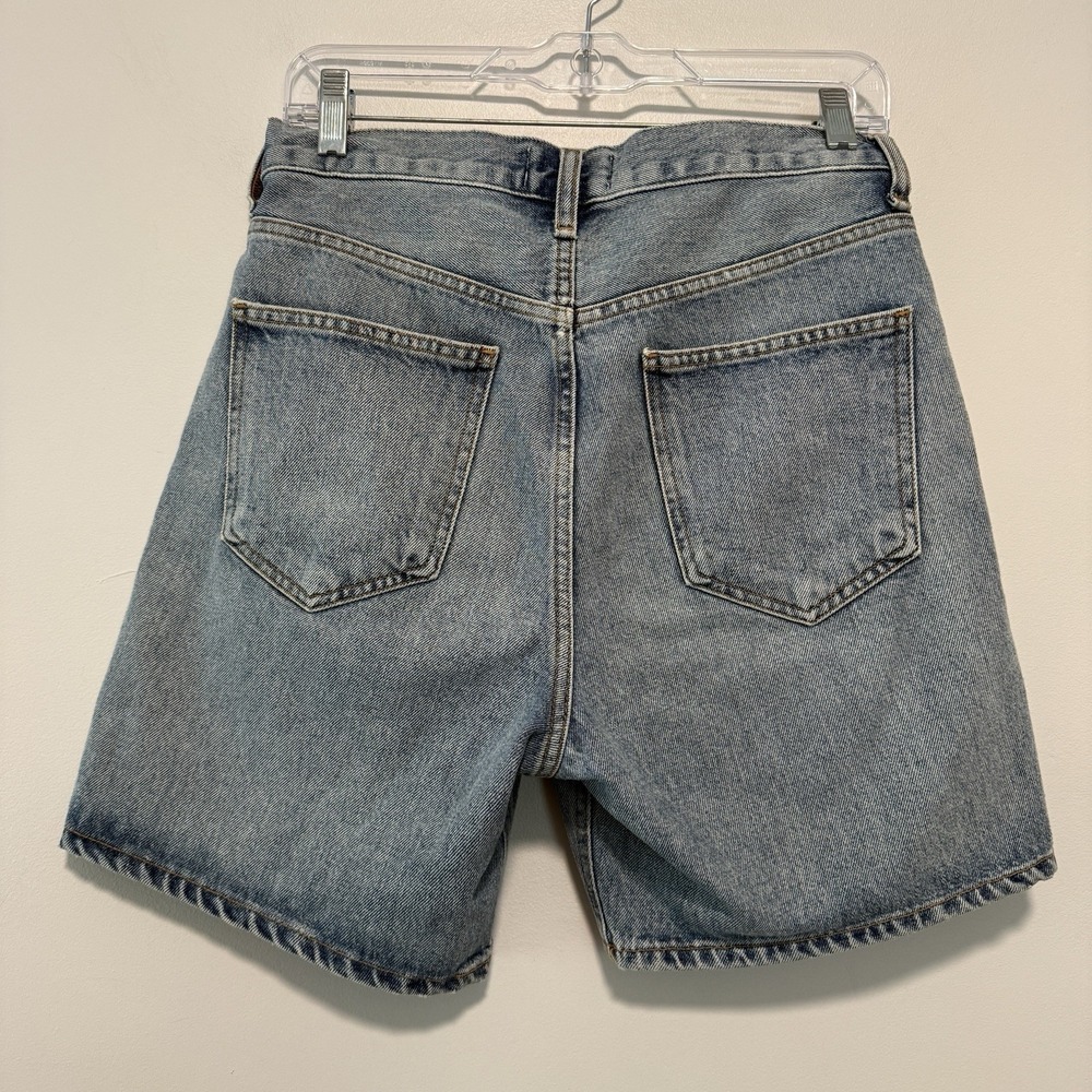 Agolde Criss Cross Jean Short in Momentum Size 24 - Picture 4 of 7
